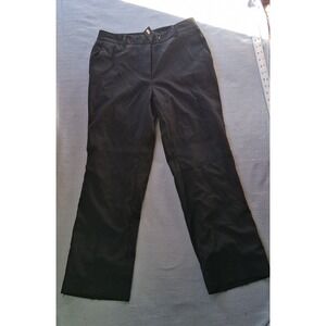 Brooks Brothers Petite Black Wool Dress Pants Size 6P